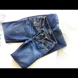 Silver Suki Surplus Bootcut Dark Jeans Sz 26